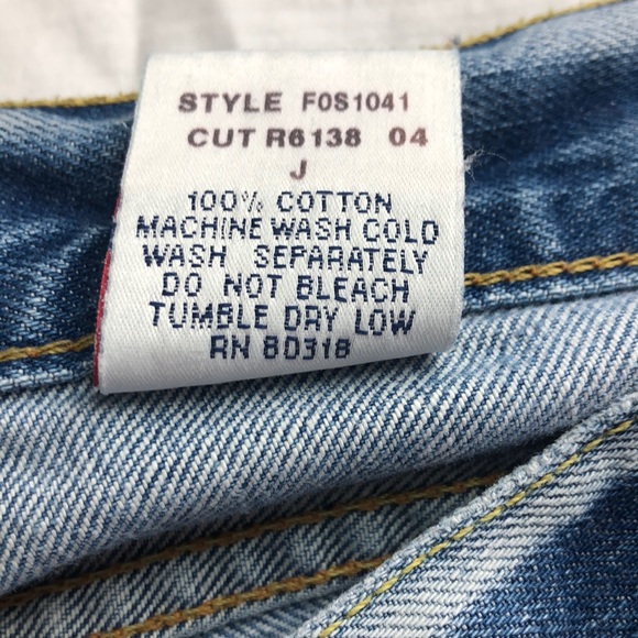 Lucky Brand, Lil Maggie button fly jeans - Picture 4 of 14